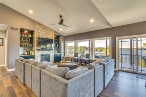 Spacious Lake of the Ozarks Escape with Deck and Views